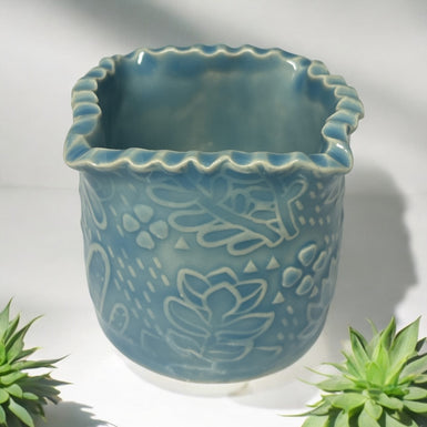 Mini Pot Blue