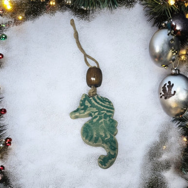 Seahorse ornament