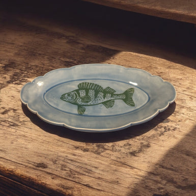 Blue Small Fish Tray